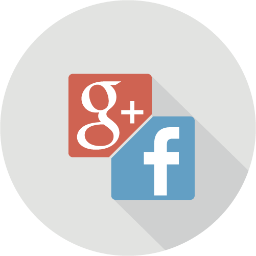 Facebook及Google注册会员